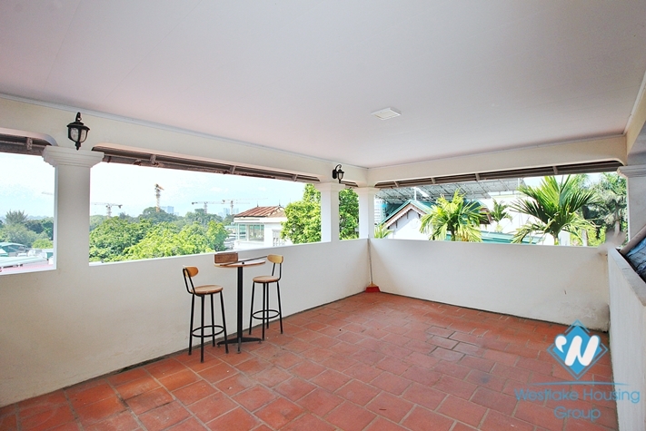 Gorgeous villa with swimming pool for rent in Tay Ho, Hanoi