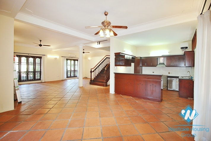 Gorgeous villa with swimming pool for rent in Tay Ho, Hanoi