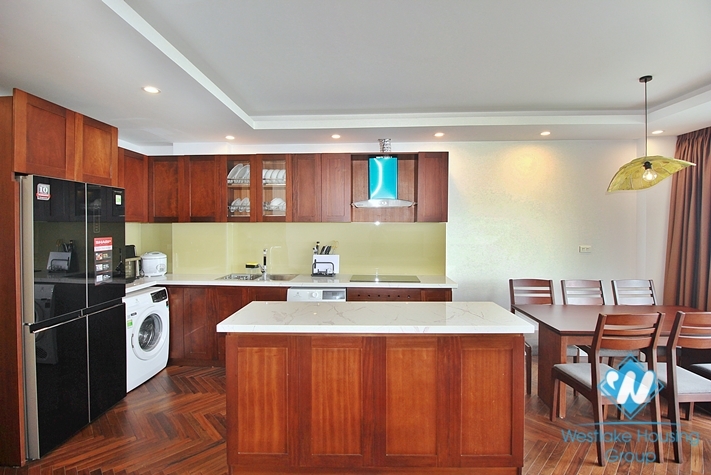 Brand new spacious three bedroom apartment for rent in Yen Phu village