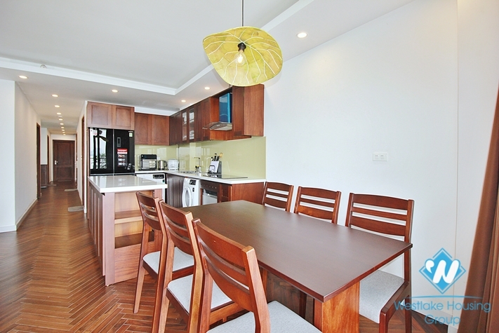 Brand new spacious three bedroom apartment for rent in Yen Phu village