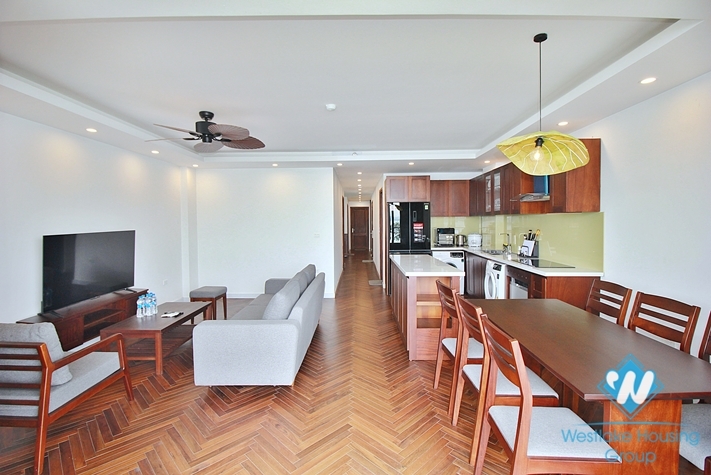 Brand new spacious three bedroom apartment for rent in Yen Phu village