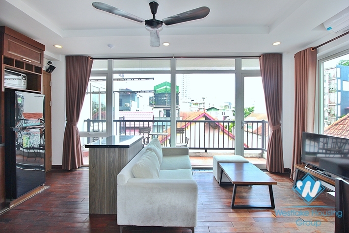 Good apartment with lots of natural light for rent in To Ngoc Van area, Tay Ho, Ha Noi