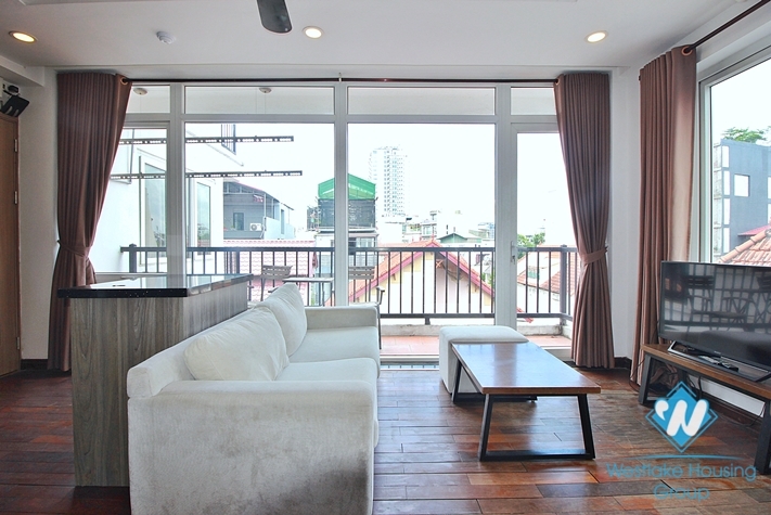Good apartment with lots of natural light for rent in To Ngoc Van area, Tay Ho, Ha Noi