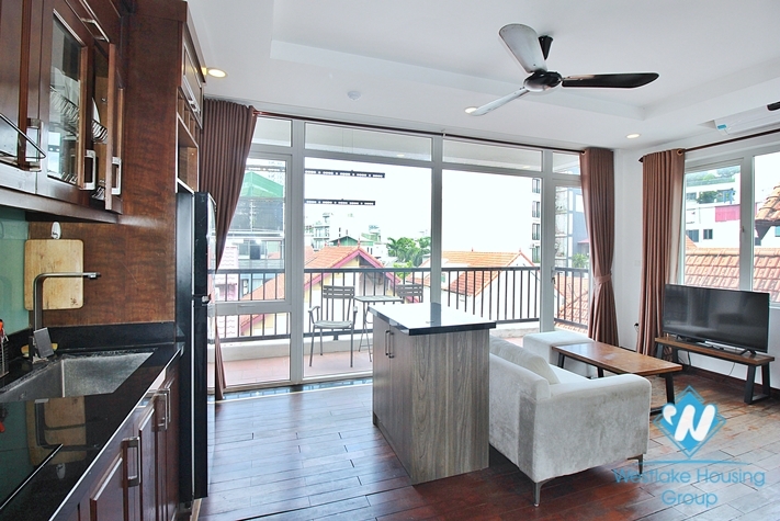 Good apartment with lots of natural light for rent in To Ngoc Van area, Tay Ho, Ha Noi