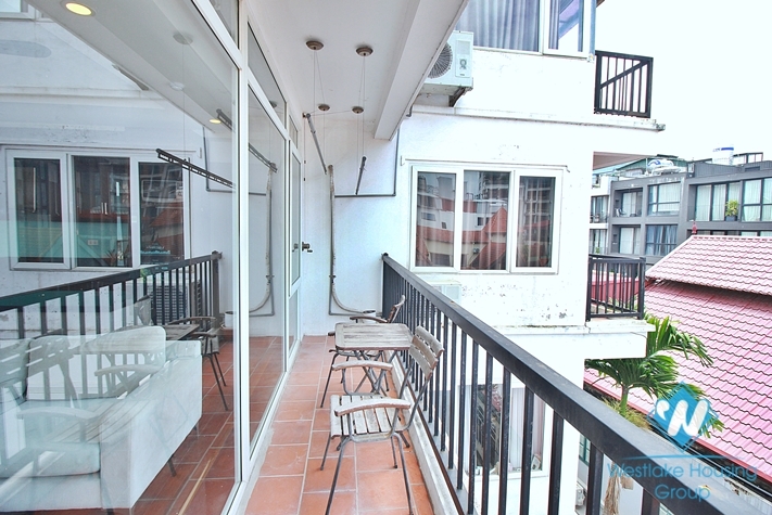 Good apartment with lots of natural light for rent in To Ngoc Van area, Tay Ho, Ha Noi