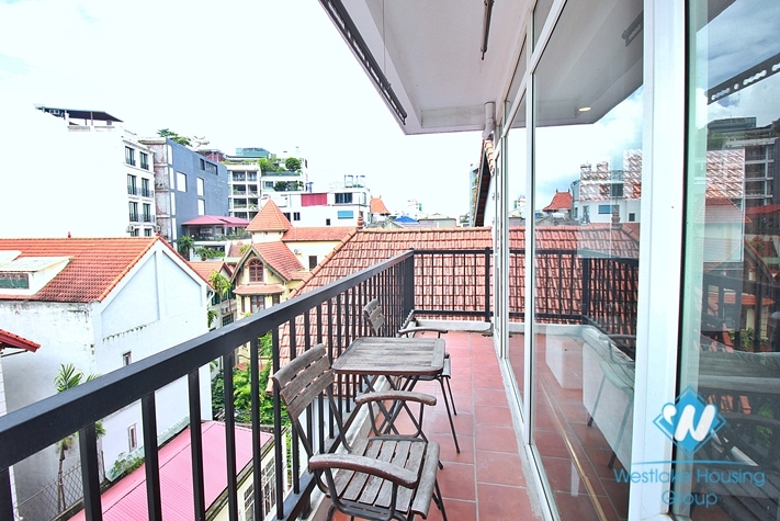 Good apartment with lots of natural light for rent in To Ngoc Van area, Tay Ho, Ha Noi