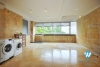 Semi-furnished 4 bedrooms house with big yard for rent in Tay Ho ward, Ha Noi