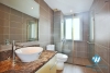 Semi-furnished 4 bedrooms house with big yard for rent in Tay Ho ward, Ha Noi