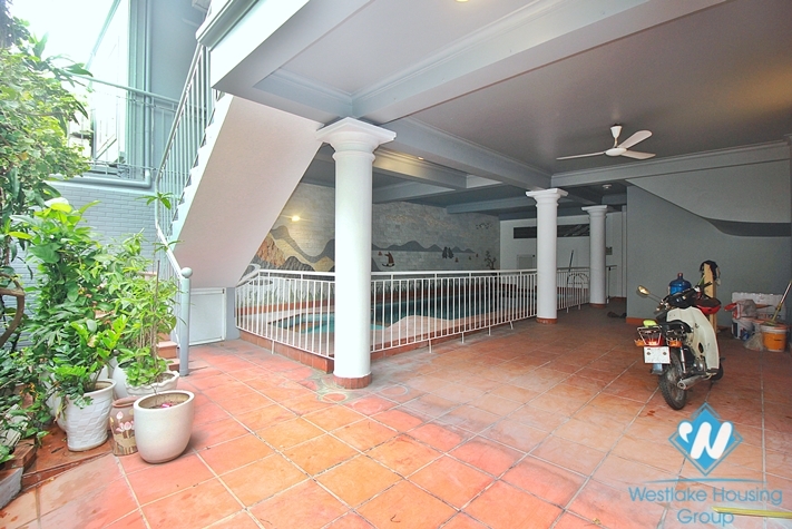 Charming house with swimming pool for rent in Westlake Tay Ho, Hanoi, Vietnam