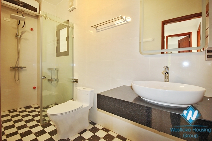 Unfurnished and new 4 bedrooms house for rent in Tay Ho, Ha Noi