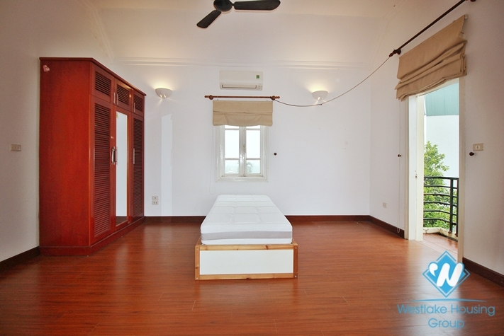 Five bedrooms house with pool for rent in To Ngoc Van st, Tay Ho, Ha Noi