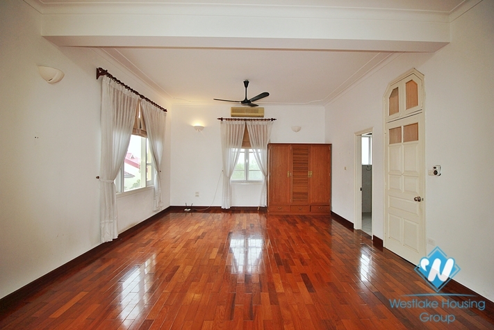 Five bedrooms house with pool for rent in To Ngoc Van st, Tay Ho, Ha Noi