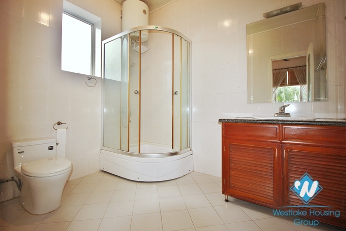 Five bedrooms house with pool for rent in To Ngoc Van st, Tay Ho, Ha Noi