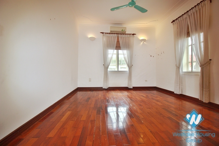 Five bedrooms house with pool for rent in To Ngoc Van st, Tay Ho, Ha Noi