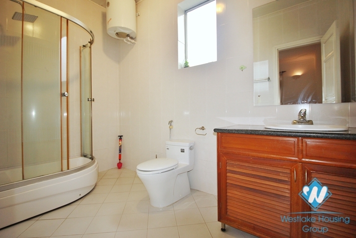 Five bedrooms house with pool for rent in To Ngoc Van st, Tay Ho, Ha Noi
