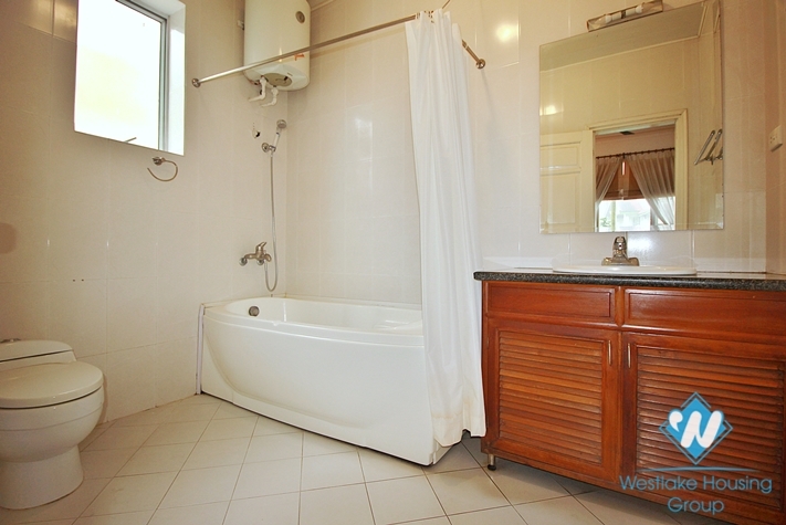 Five bedrooms house with pool for rent in To Ngoc Van st, Tay Ho, Ha Noi