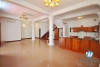 Unfurnished 4 bedrooms house with huge yard for rent in Tay Ho, Ha Noi