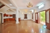 Unfurnished 4 bedrooms house with huge yard for rent in Tay Ho, Ha Noi