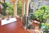 Unfurnished 4 bedrooms house with huge yard for rent in Tay Ho, Ha Noi