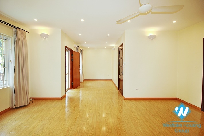 Unfurnished house with swimming pool for rent in Westlake area, Hanoi