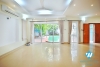 Unfurnished house with swimming pool for rent in Westlake area, Hanoi