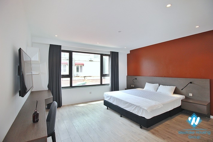 Giant terrace penhouse 4beds apartment for rent in To Ngoc Van st, Tay Ho
