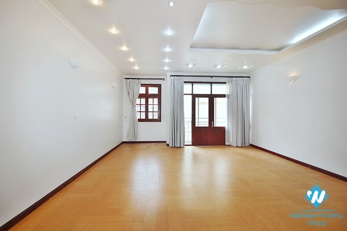 Spacious villa with swimming pool for rent in To ngoc van, Tay ho