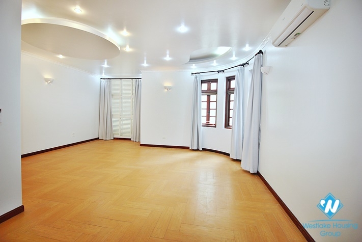 Spacious villa with swimming pool for rent in To ngoc van, Tay ho