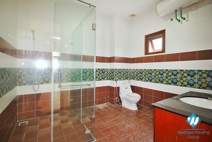 Spacious villa with swimming pool for rent in To ngoc van, Tay ho