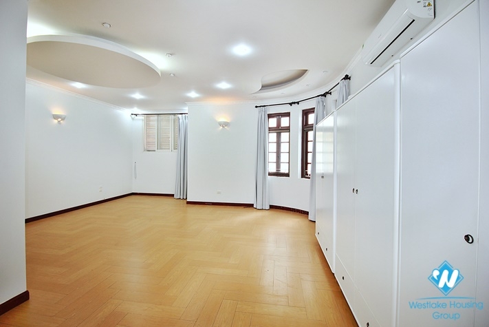 Spacious villa with swimming pool for rent in To ngoc van, Tay ho