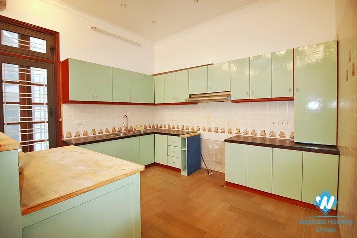 Spacious villa with swimming pool for rent in To ngoc van, Tay ho