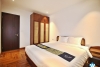 Lake view duplex 4 beds apartment for lease in Quang Khanh st, Tay Ho