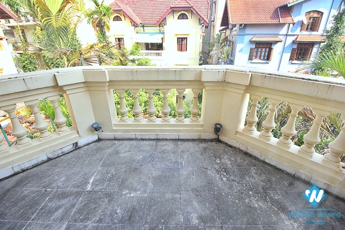 Stunning villa with large yard and garden in To Ngoc Van st, Tay Ho, Ha Noi