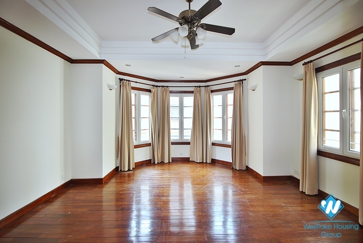 Stunning villa with large yard and garden in To Ngoc Van st, Tay Ho, Ha Noi