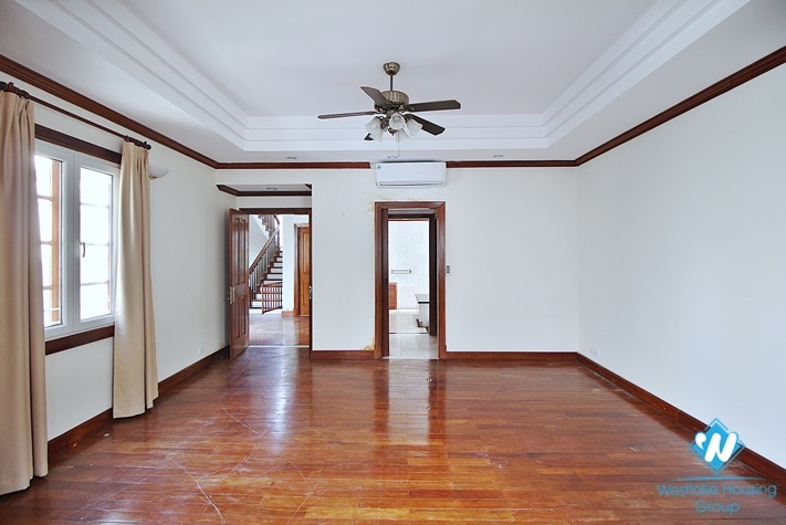 Stunning villa with large yard and garden in To Ngoc Van st, Tay Ho, Ha Noi