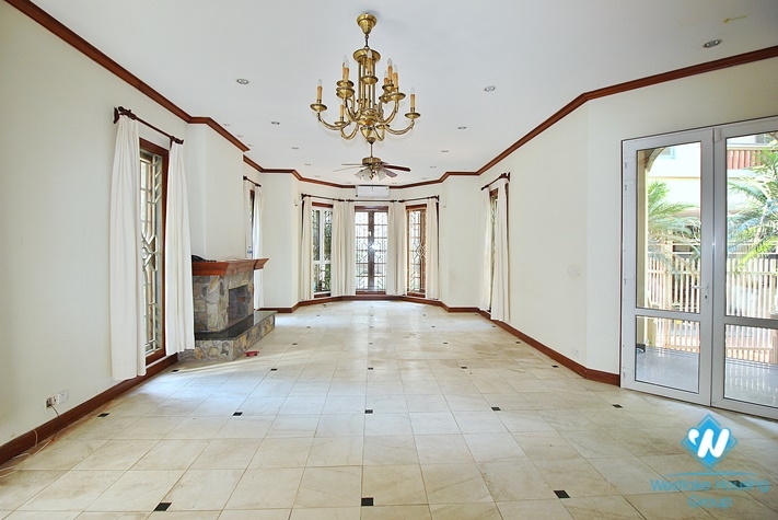 Stunning villa with large yard and garden in To Ngoc Van st, Tay Ho, Ha Noi
