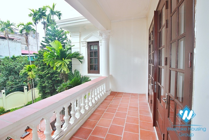 Five bedrooms with out-door pool for rent in Tay Ho, Ha Noi