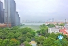 Lake view 4 bedrooms duplex apartment for rent in To Ngoc Van st, Tay Ho, Ha Noi