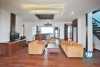 Lake view 4 bedrooms duplex apartment for rent in To Ngoc Van st, Tay Ho, Ha Noi