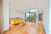 Lake view and new penhouse with four bedrooms for rent in Tay Ho, Ha Noi