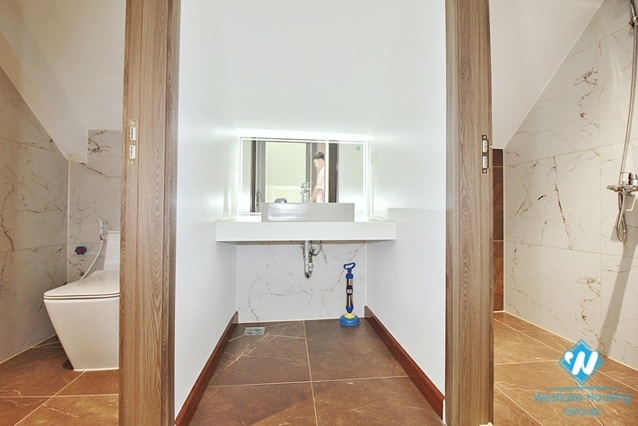 Modern house with full furnished for rent in Dang Thai Mai st, Tay Ho District 
