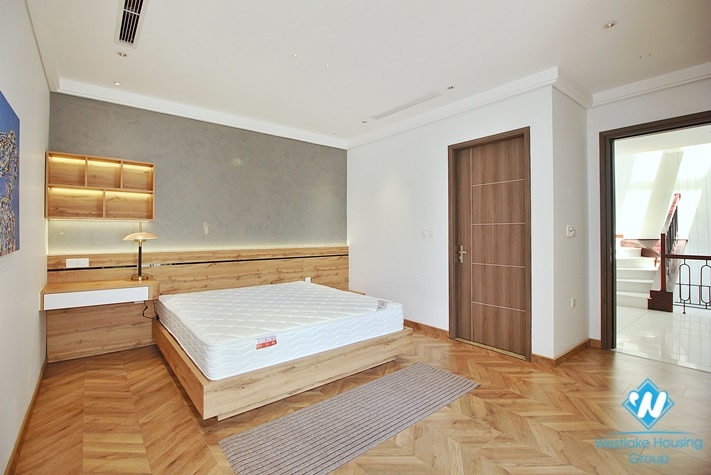 Modern house with full furnished for rent in Dang Thai Mai st, Tay Ho District 