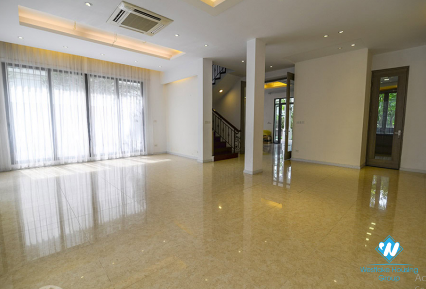 Nice house with nice garden for rent in Ciputra, Tay Ho, Ha Noi