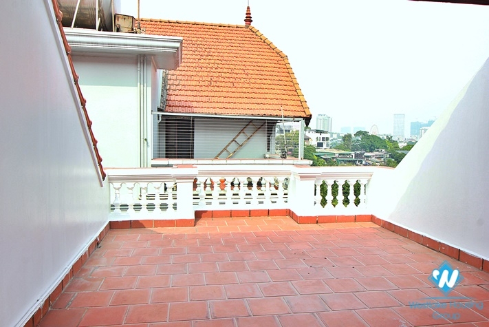 Charming house in a quiet location with lake view for rent in Westlake Tay Ho, Hanoi, Vietnam