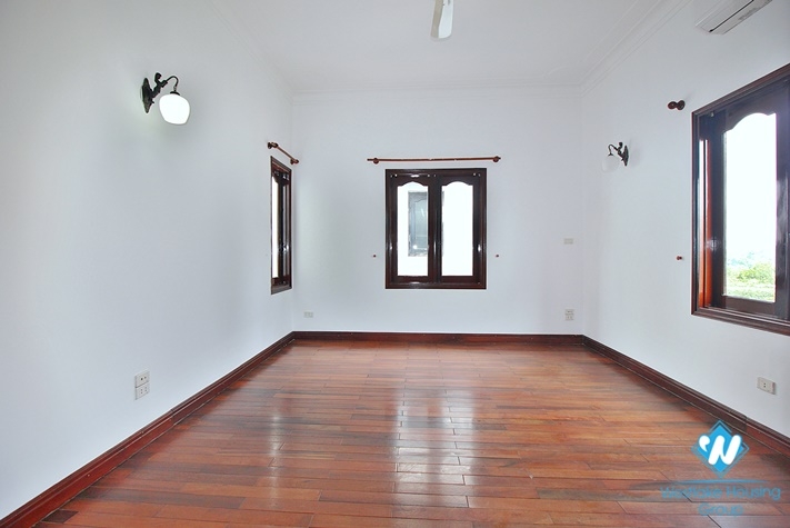 Charming house in a quiet location with lake view for rent in Westlake Tay Ho, Hanoi, Vietnam