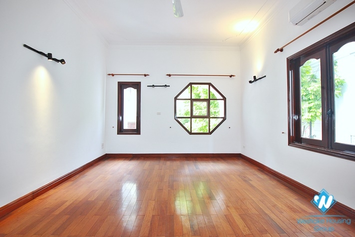 Charming house in a quiet location with lake view for rent in Westlake Tay Ho, Hanoi, Vietnam