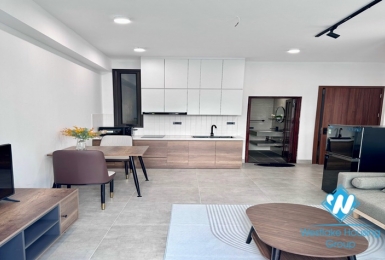 Brand new one bedroom apartment for rent in Nghi Tam st, Tay Ho district.