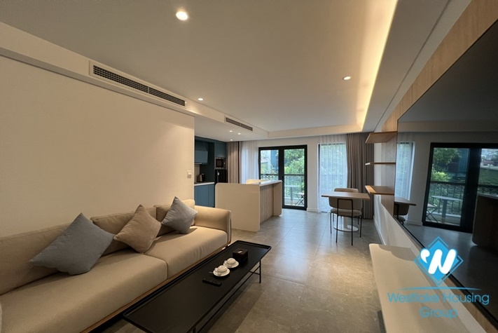 Nice and modern 1- bedroom apartment for rent in Hoan Kiem.