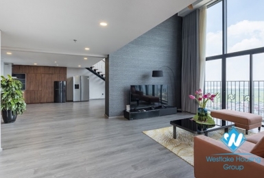 Luxury 3 bedroom apartment in PentStudio West Lake Hanoi for rent