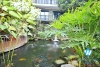 Garden fish pond house in Tay Ho private complex